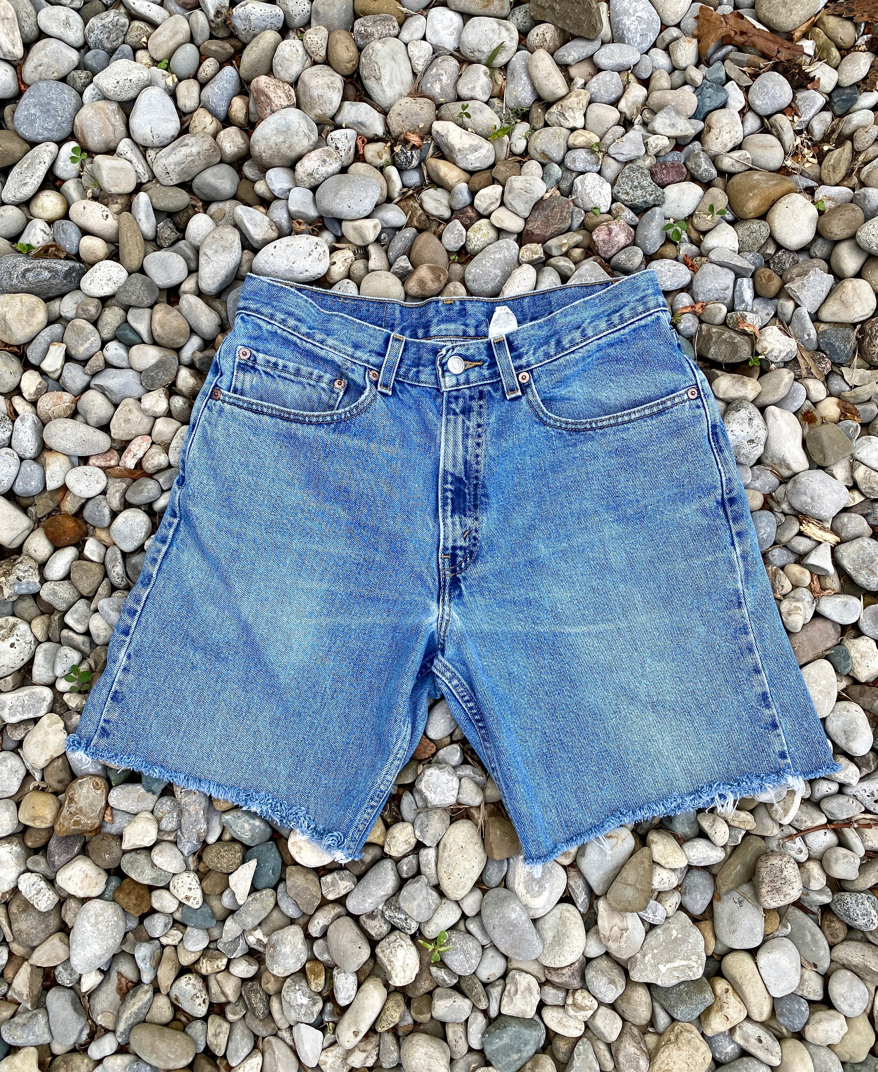 Vintage Levis Red Tab Shorts Light Wash Size 32