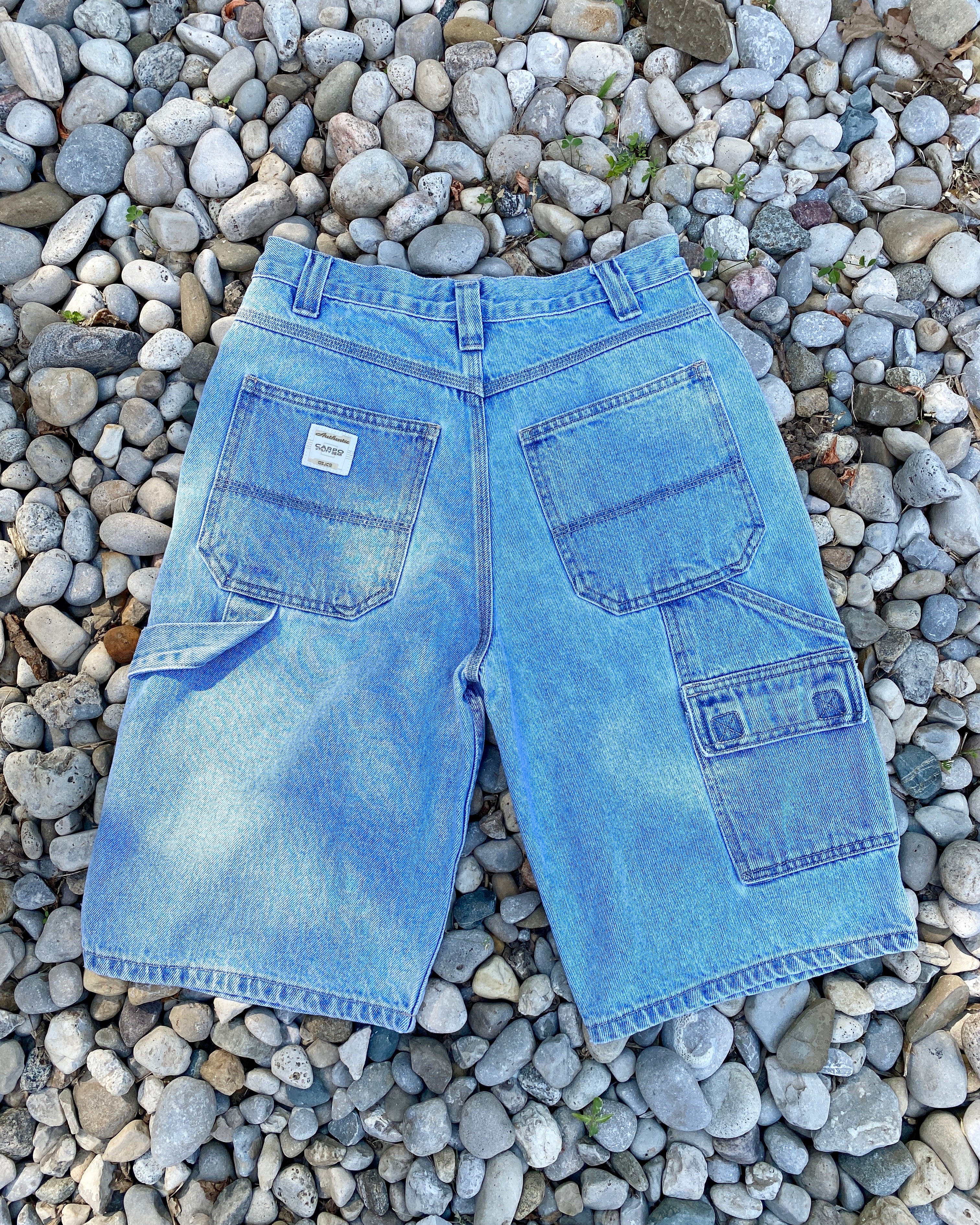 Vintage Light Wash Carpenter Shorts Size 27