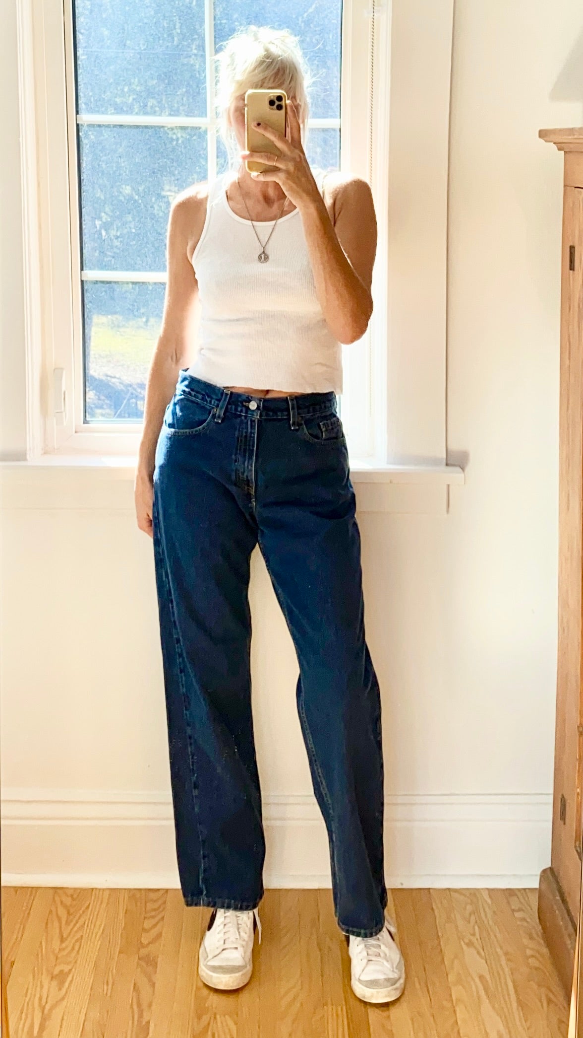Vintage Levis 517 Dark Blue Wash Jeans USA size 30