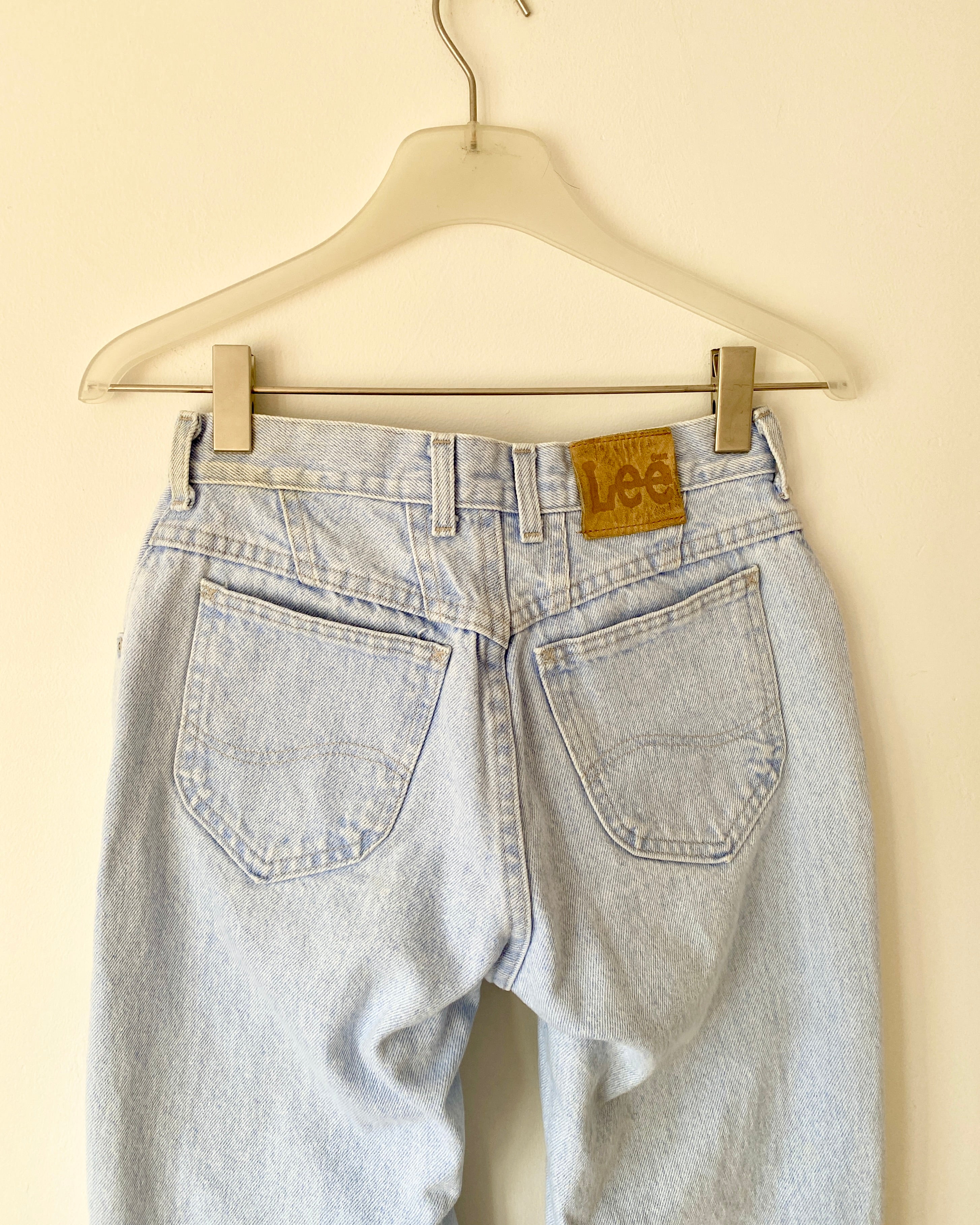 Vintage LEEs Made in USA Light Wash Jeans size 26 / 27