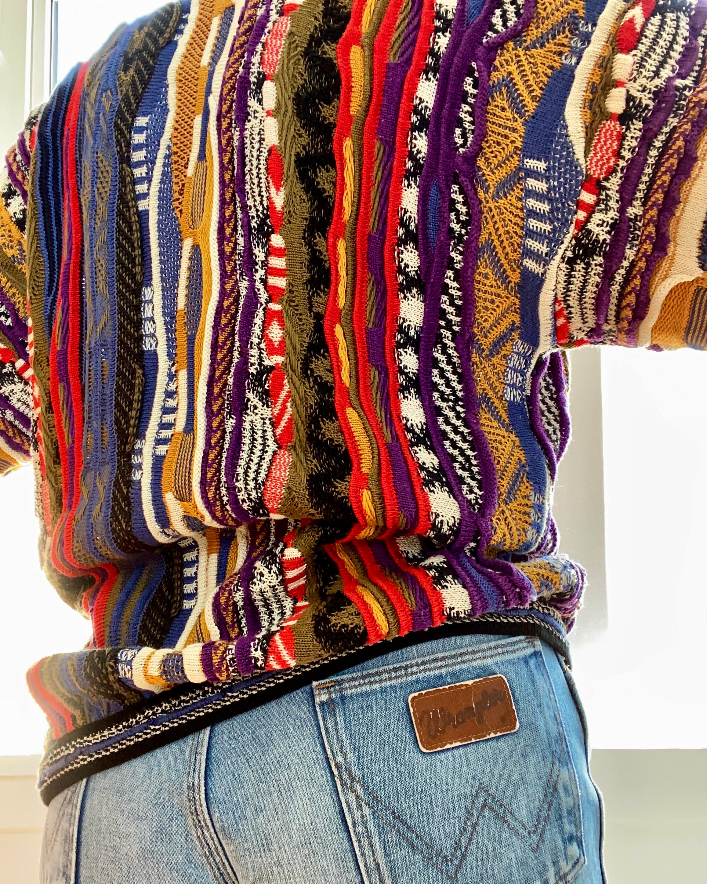 VINTAGE COOGI Inspired Jacquard Sweater by TUNDRA