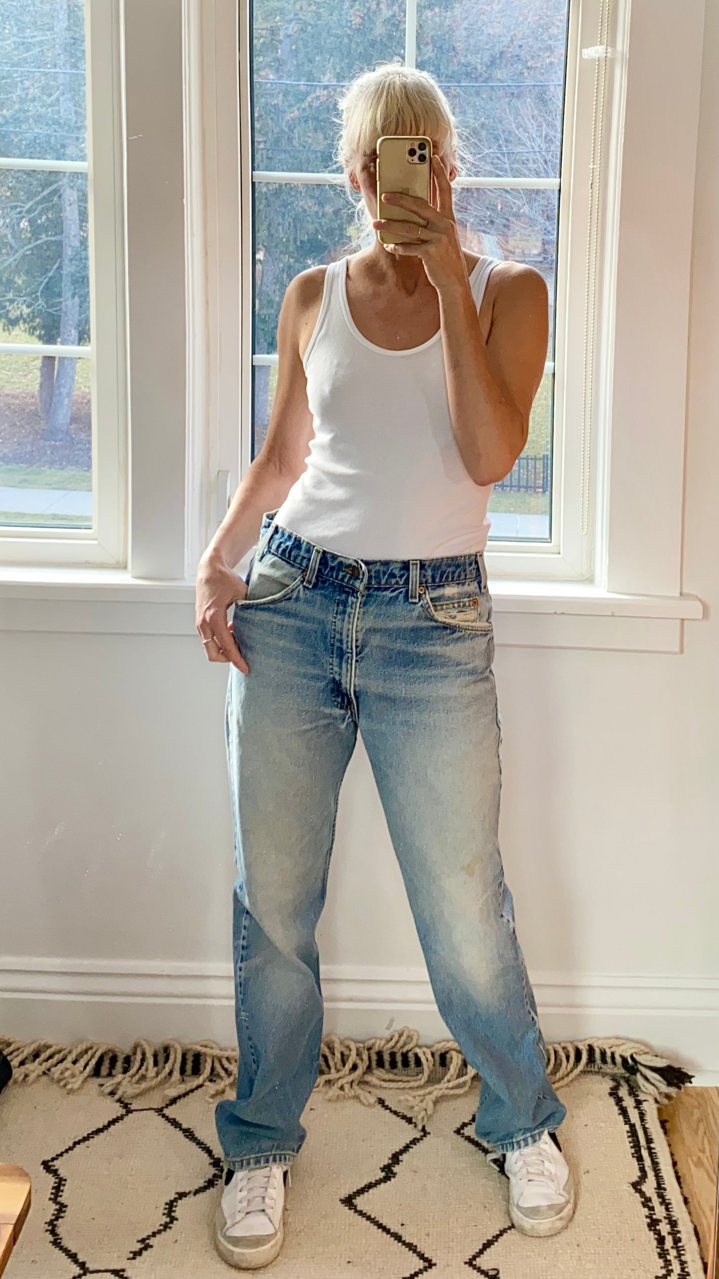 Vintage Levis 517 Light Wash Jeans size 32