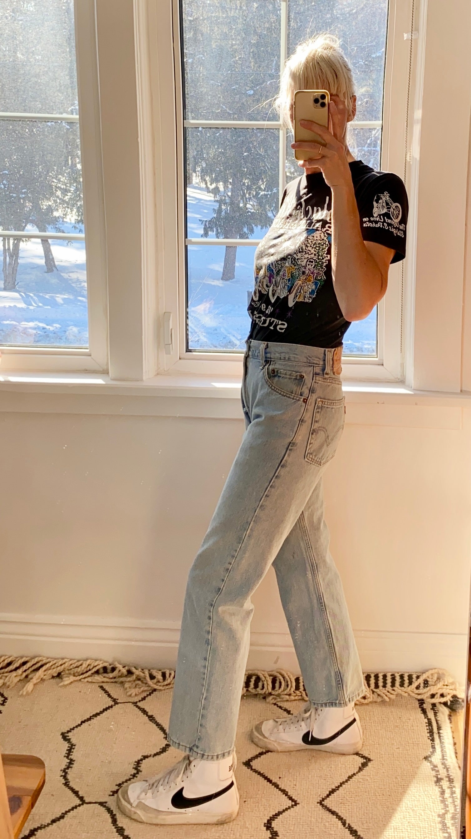 Vintage Levis 505 Light Wash size 30