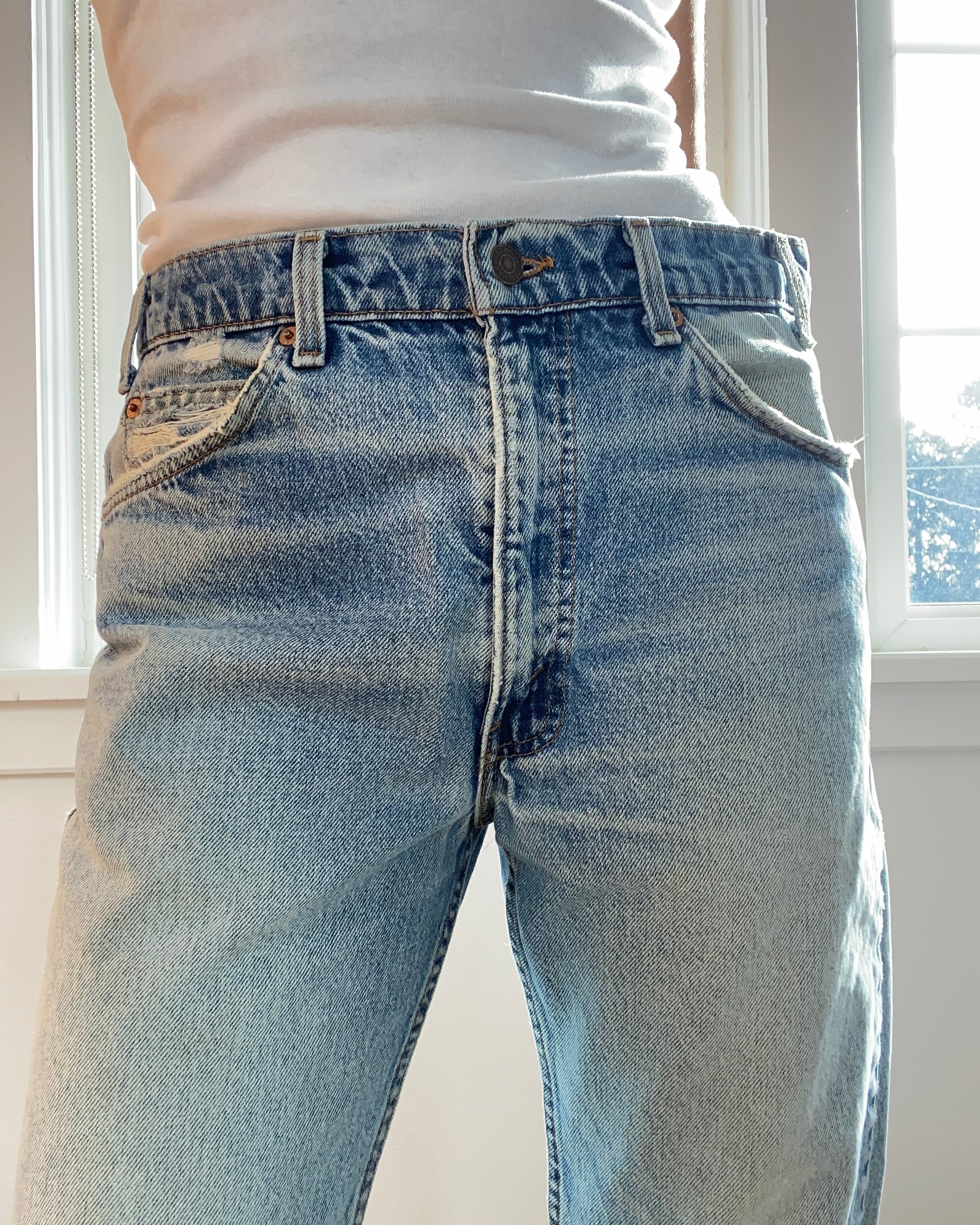 Vintage Levis 517 Light Wash Jeans size 32