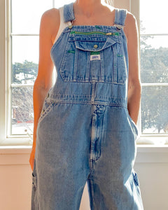 Vintage Liberty Denim Carpenter Overalls Light to Medium Wash Size L/XL