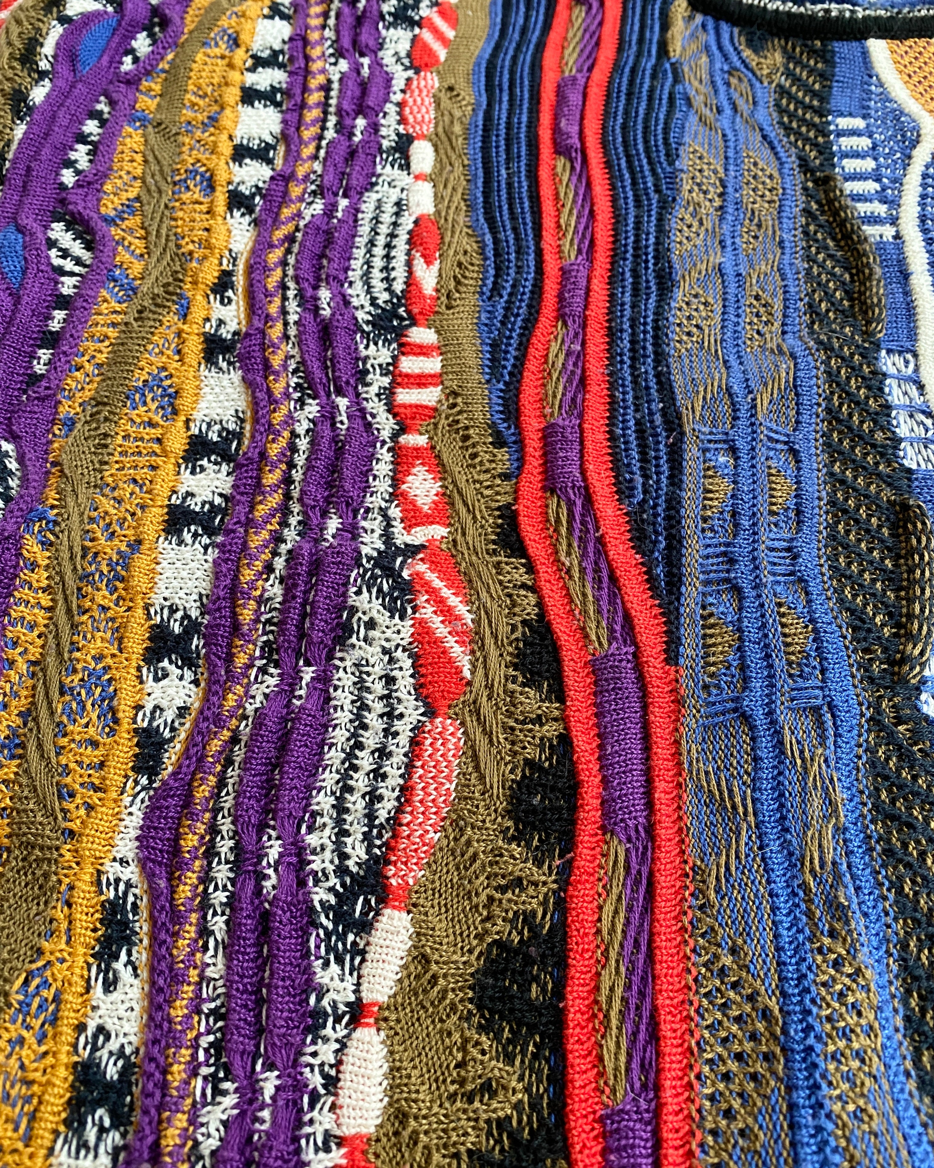 VINTAGE COOGI Inspired Jacquard Sweater by TUNDRA