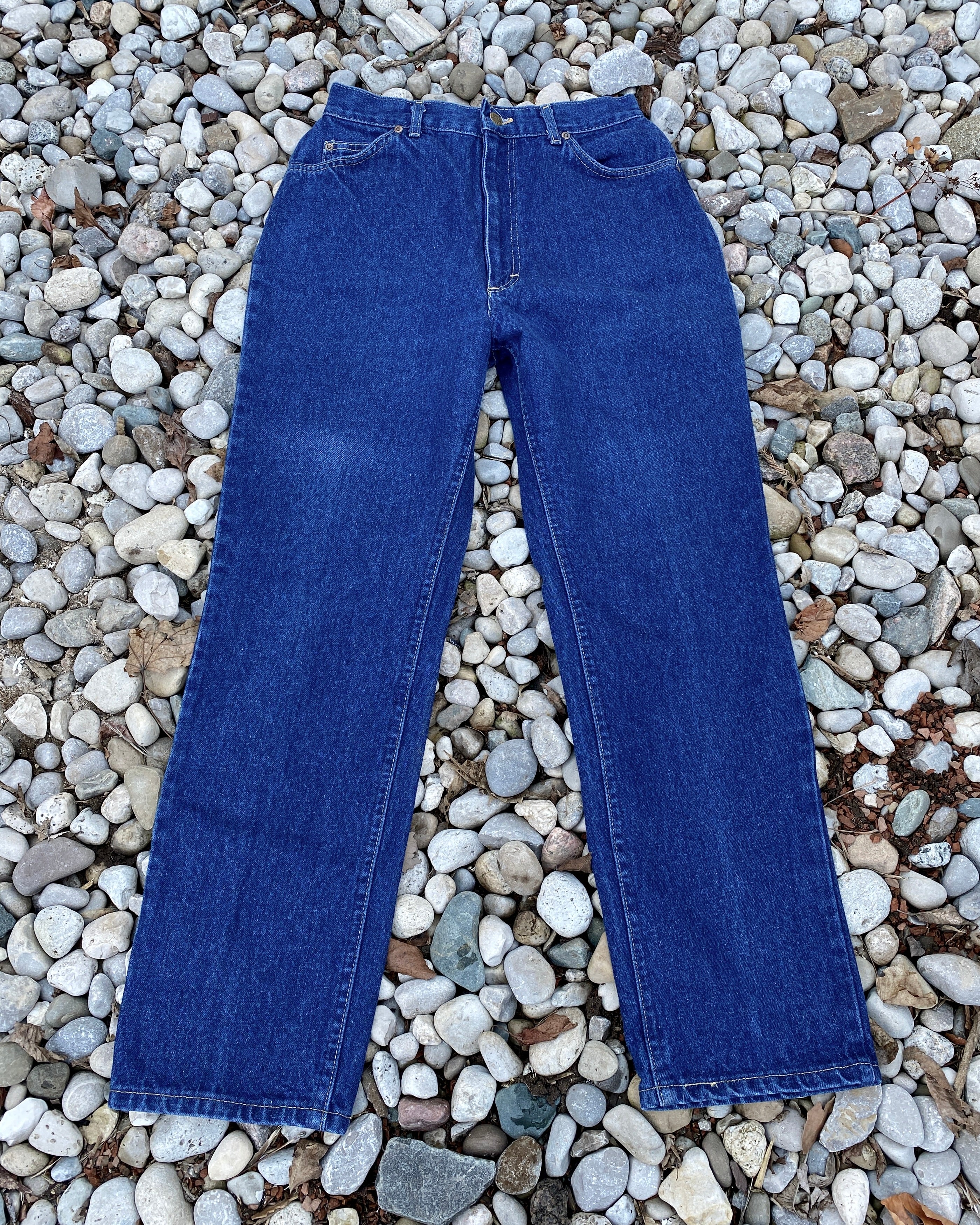 Vintage LEE Riders Made in USA Dark Wash Jeans USA High Waist 28 Hip 41