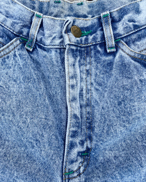 Vintage 1980s LEE Acid Wash Jeans size 26 USA