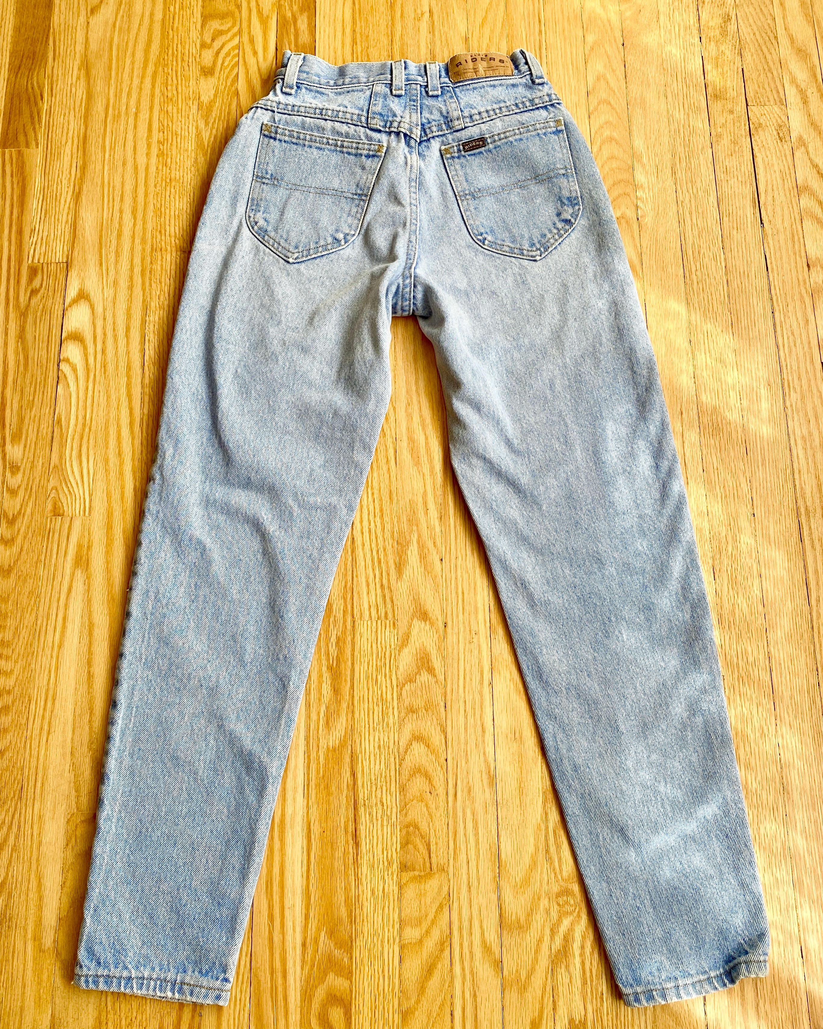 Vintage Riders Light Wash Jeans size 25 Made in USA