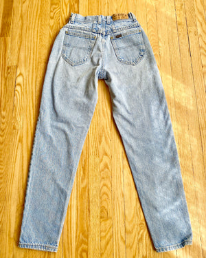 Vintage Riders Light Wash Jeans size 25 Made in USA