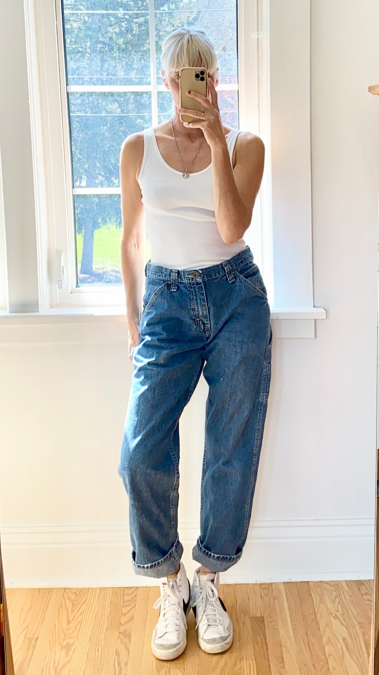 Vintage LEE Denim Carpenters Medium Wash size 31