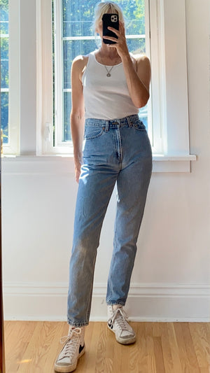 Vintage Levis 512 Light Wash Jeans Slim Fit size 28 USA