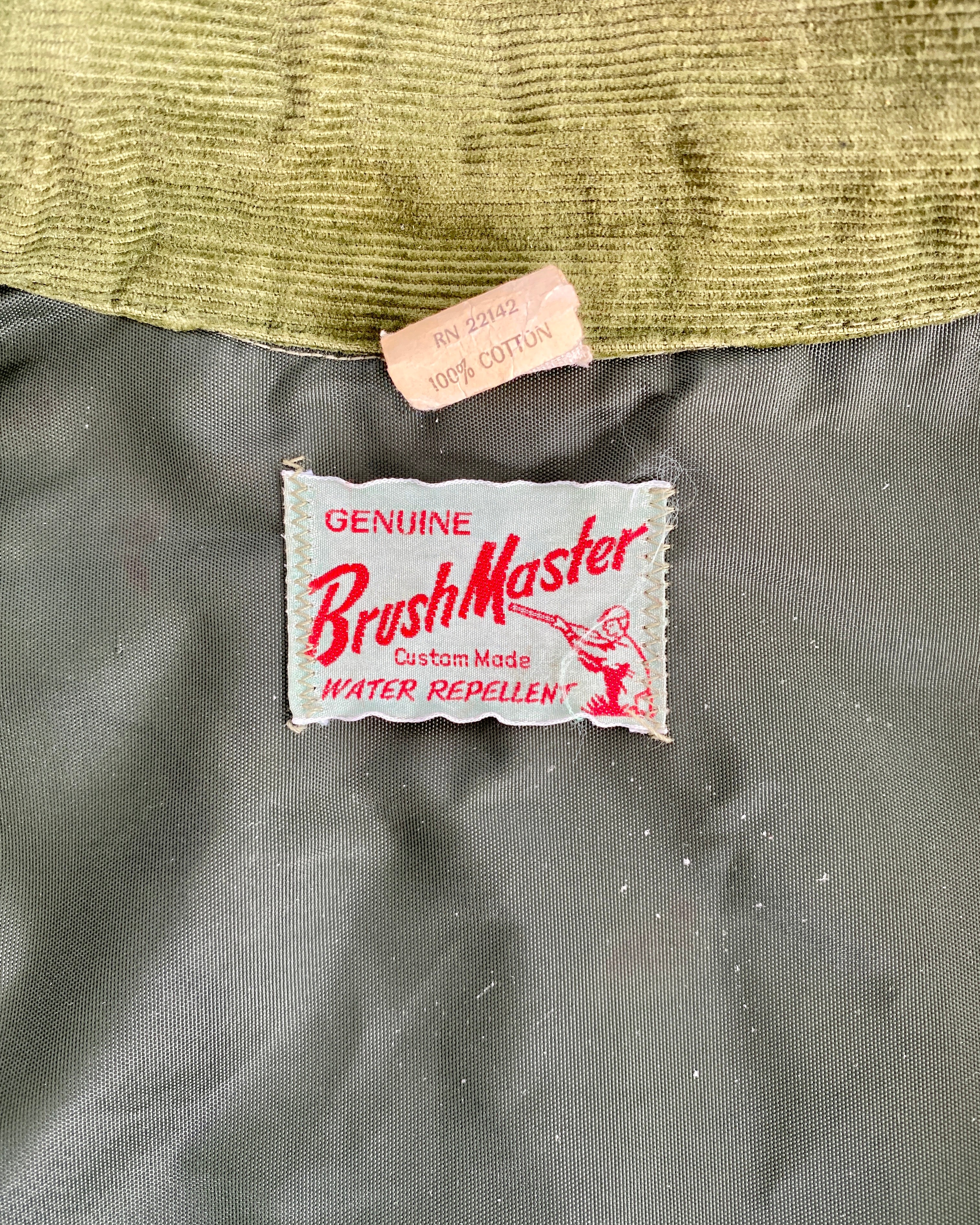 Vintage 1960s BRUSH MASTER Camouflage Canvas Hunting Jacket – Ardith