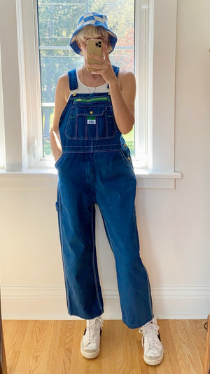 Vintage Liberty Denim Carpenter Overalls Size L