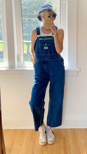 Vintage Liberty Denim Carpenter Overalls Size L