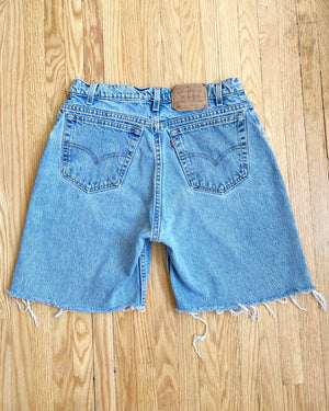 Vintage Levis Shorts Medium to Light Wash Size 32