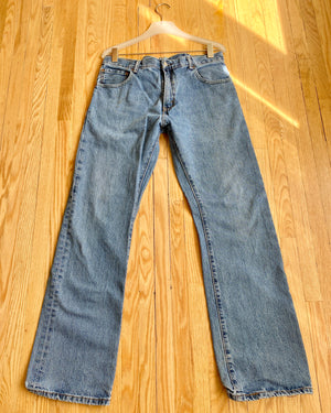 Vintage Mens Levis 517 Medium Wash Jeans size 33