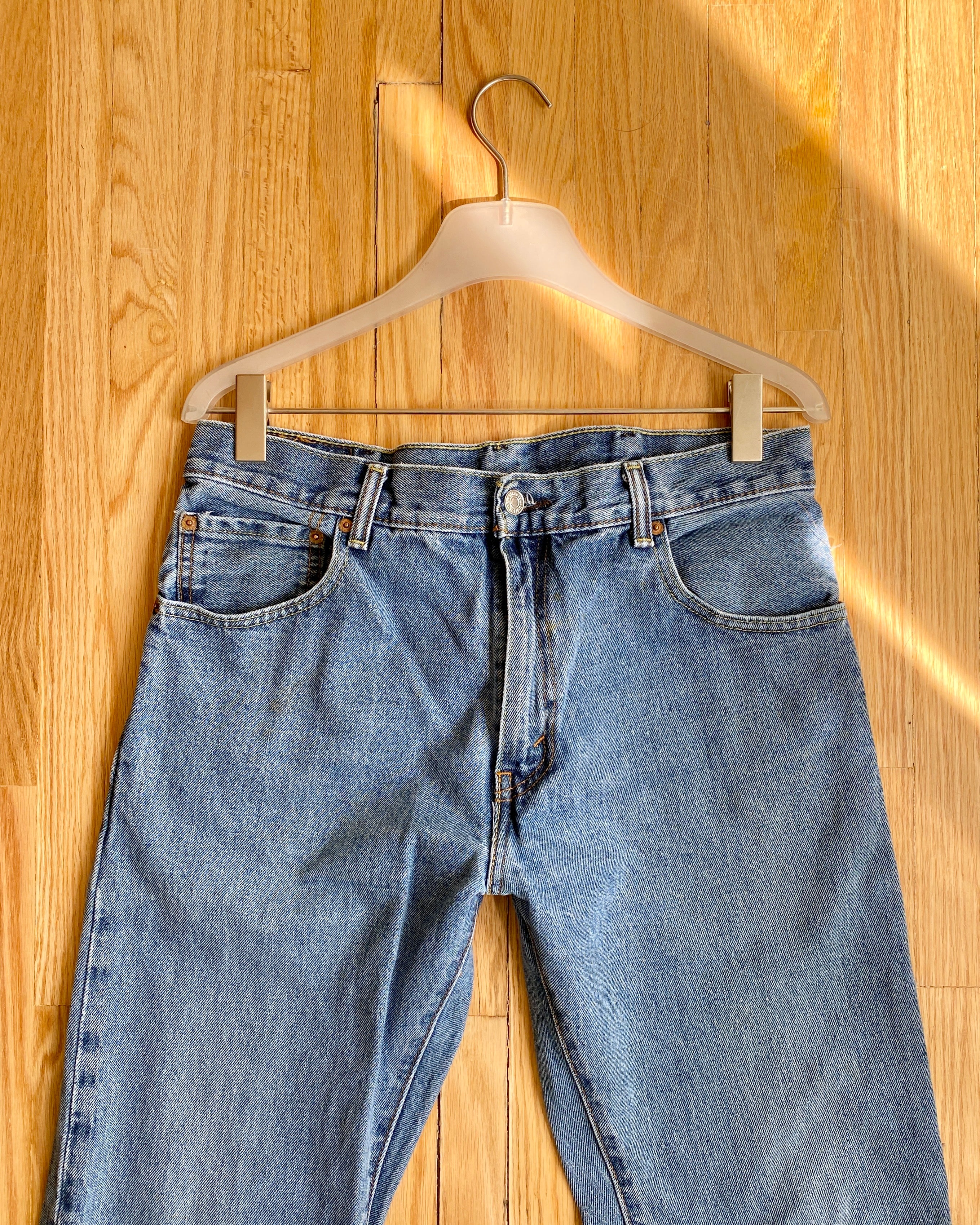 Vintage Mens Levis 517 Medium Wash Jeans size 33
