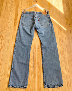 Vintage Mens Levis 517 Medium Wash Jeans size 33
