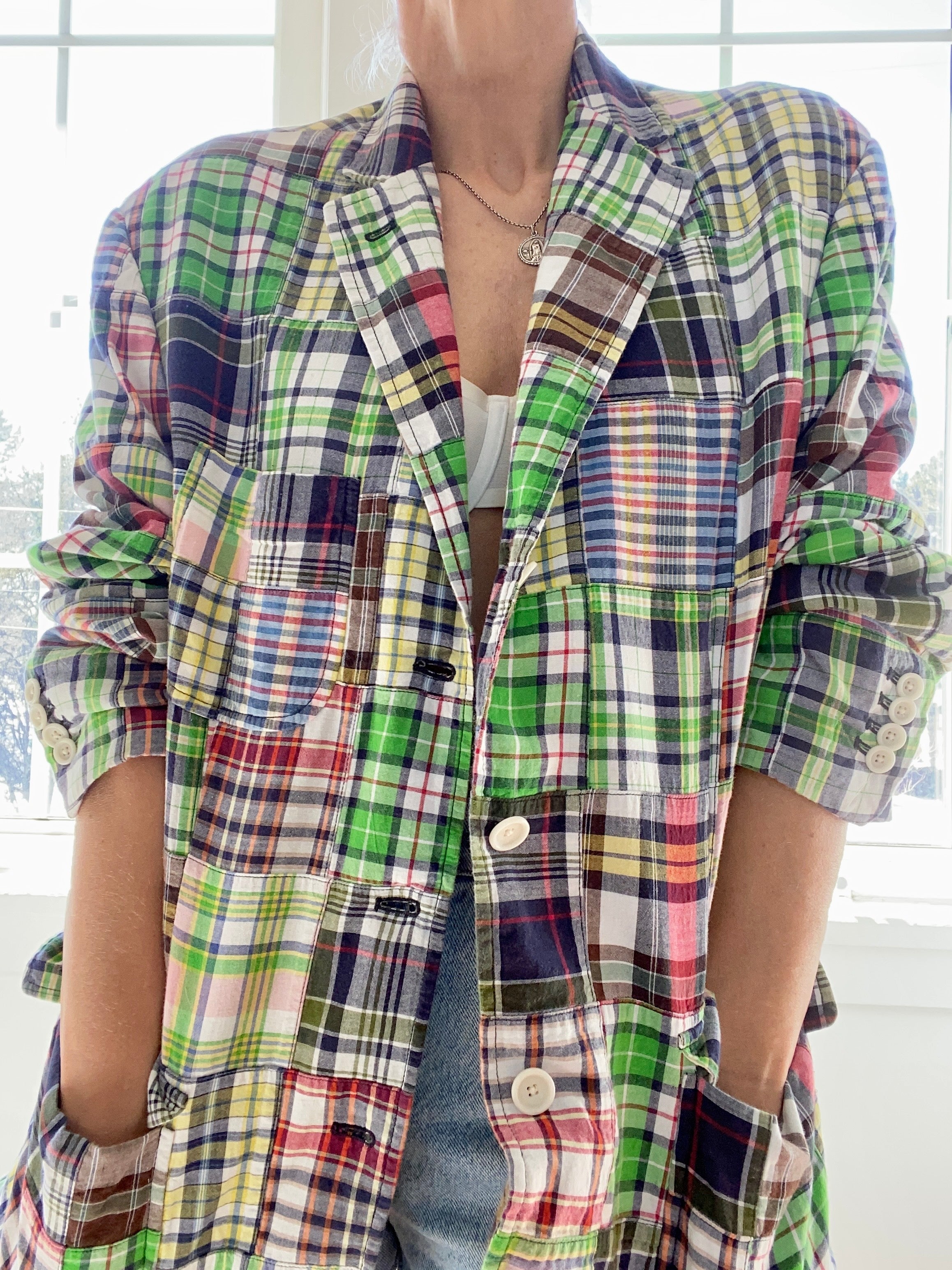 Pre loved Ralph Lauren Patchwork Blazer