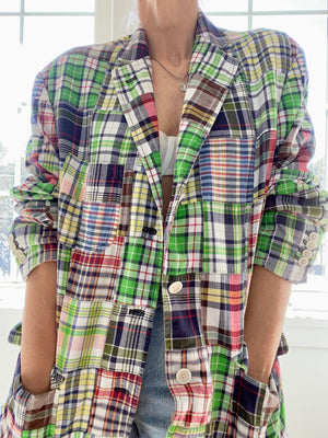 Pre loved Ralph Lauren Patchwork Blazer