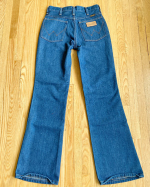 Vintage Wranglers Dark Wash Jeans Made in USA size 26 to 27