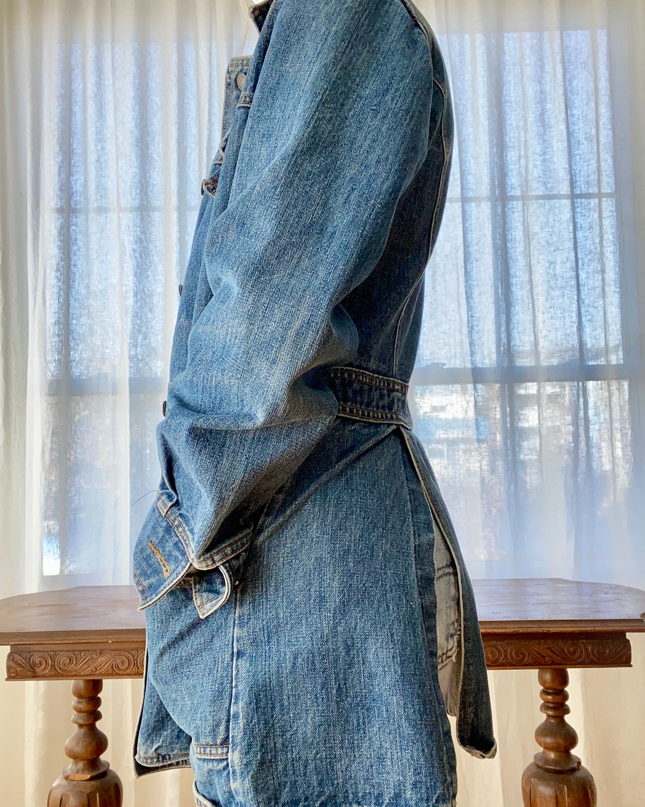 Vintage 1970s Levis Orange Tab Chore Safari Style Jacket USA