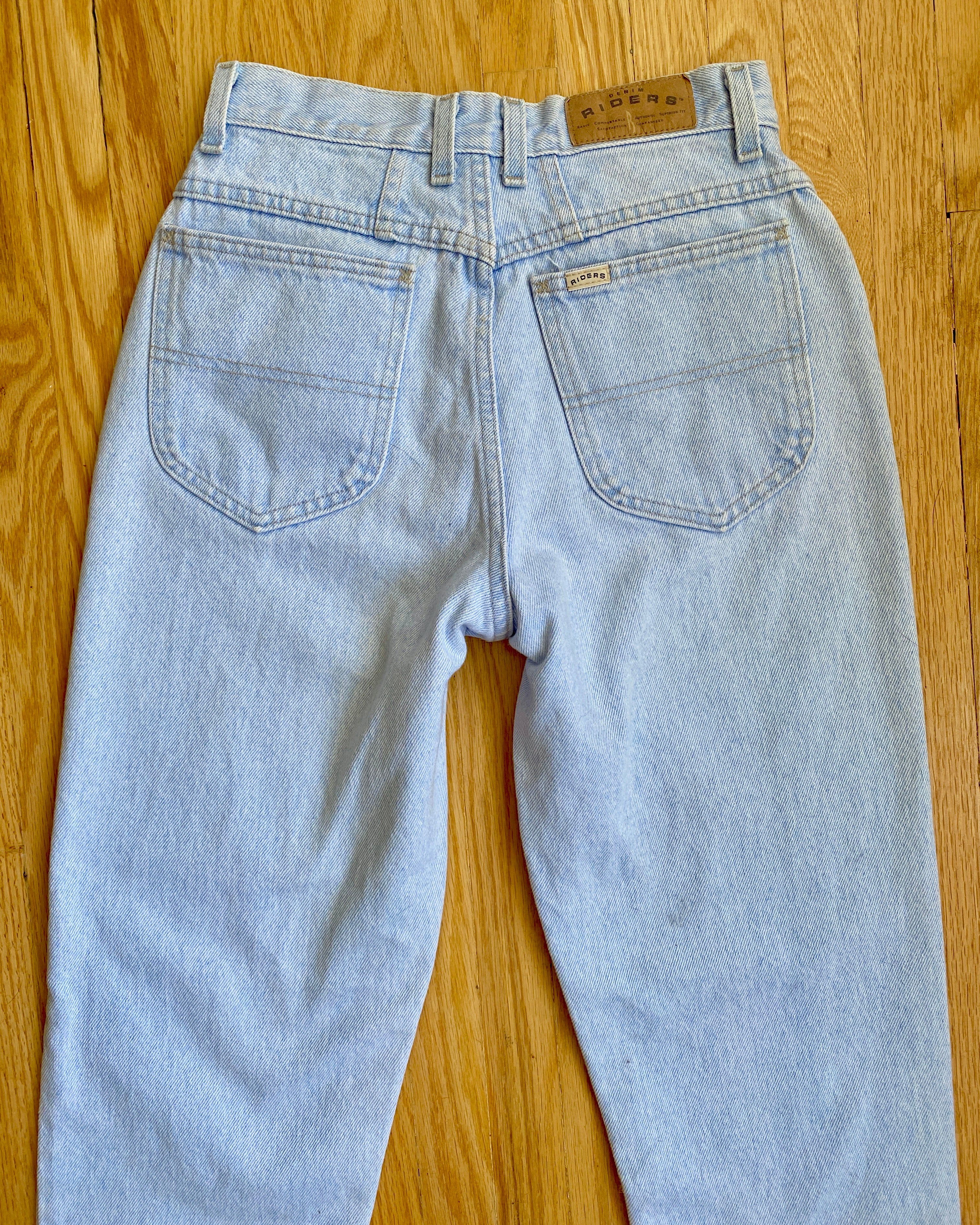 Vintage Riders Light Wash Jeans size 26 or 27 USA