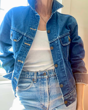 Vintage 1970s LEE Storm Rider Jean Jacket