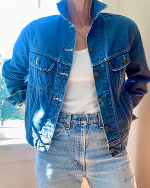 Vintage 1970s LEE Storm Rider Jean Jacket