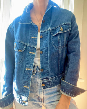 Vintage 1970s LEE Storm Rider Jean Jacket