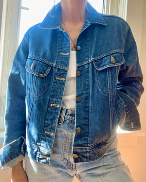 Vintage 1970s LEE Storm Rider Jean Jacket