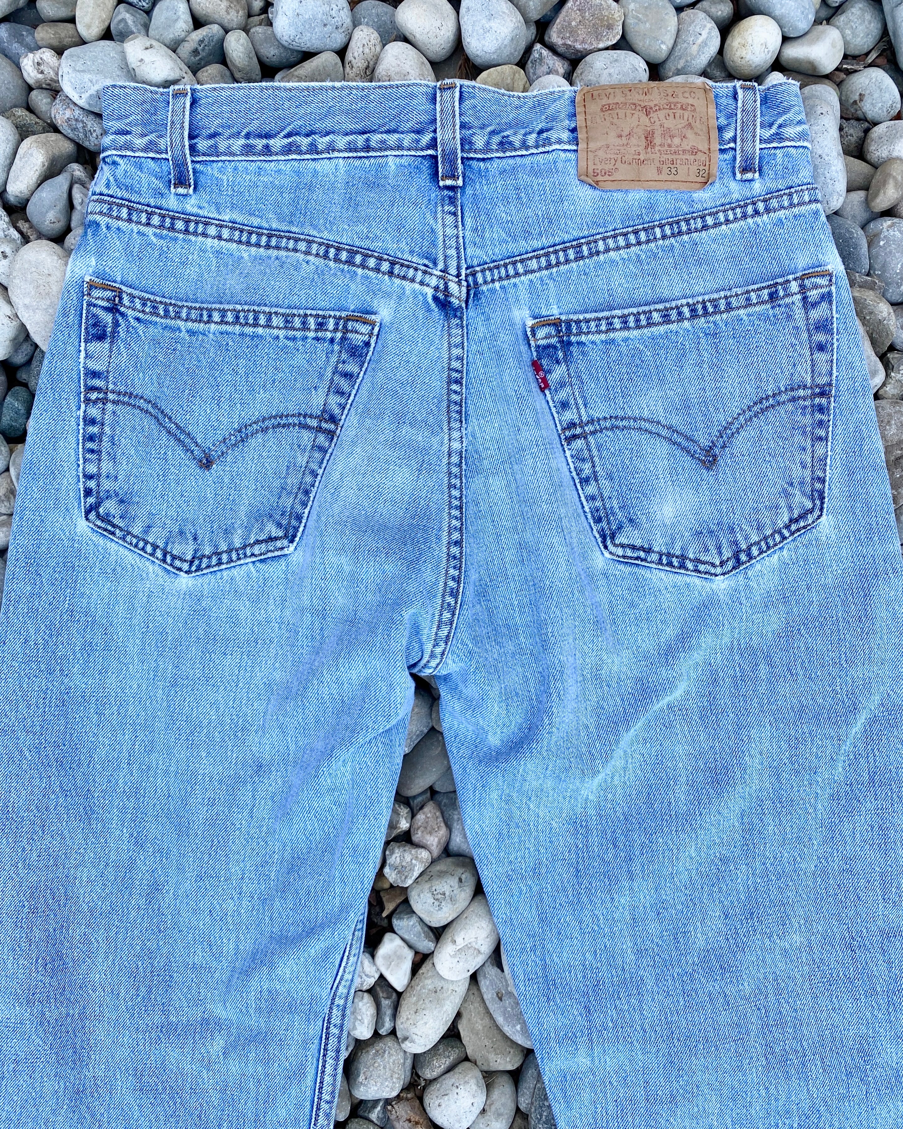 Vintage Levis 505 Light Wash size 32