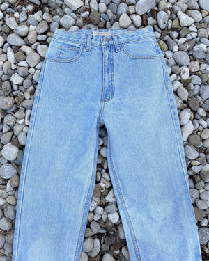 Vintage 1990s Guess by Georges Marciano Made in USA Light Wash Jeans size 27