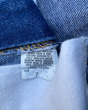 Vintage Lee Riders Dark Blue Wash Jeans size 24 USA