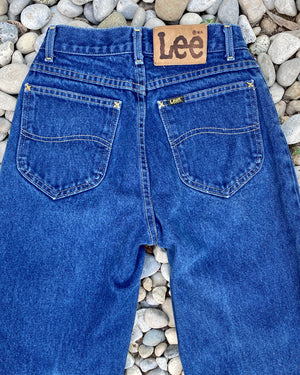 Vintage Lee Riders Dark Blue Wash Jeans size 24 USA