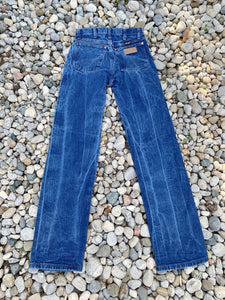 Vintage Wrangler Sun Distressed Dark Wash Jeans size 26
