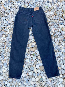 Vintage Levis 551 Black Wash Jeans size 29 USA