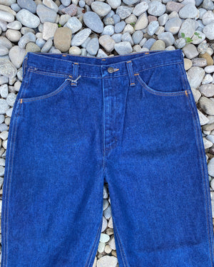 Vintage Wrangler 1970s Flare Dark Wash Jeans size 32 USA