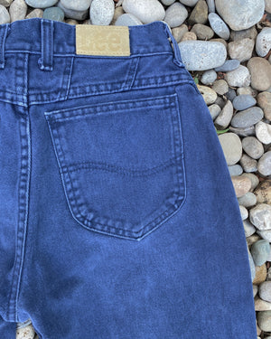 Vintage LEE Made in USA Navy Wash Jeans size 27 to 28