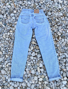 Vintage Levis 550 Light Wash size 28 USA