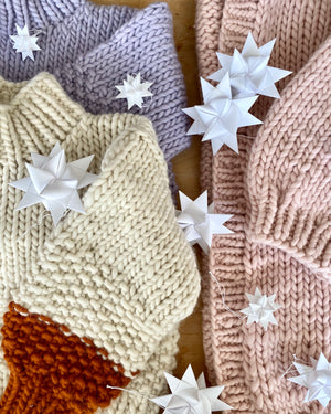 Handmade Ukrainian Style Paper Star Ornament
