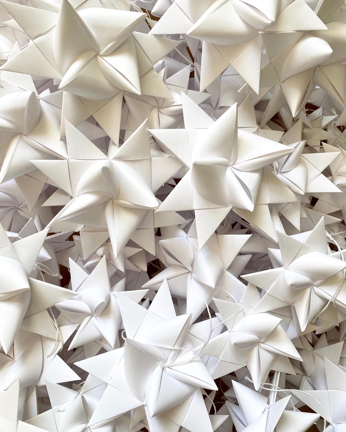 Handmade Ukrainian Style Paper Star Ornament