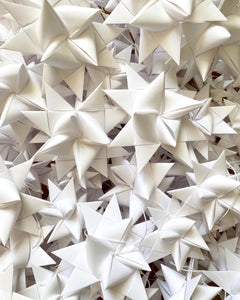 Handmade Ukrainian Style Paper Star Ornament