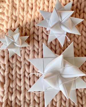 Handmade Ukrainian Style Paper Star Ornament