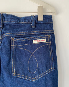 Vintage Calvin Klein Made in USA Dark Wash Jeans size 32