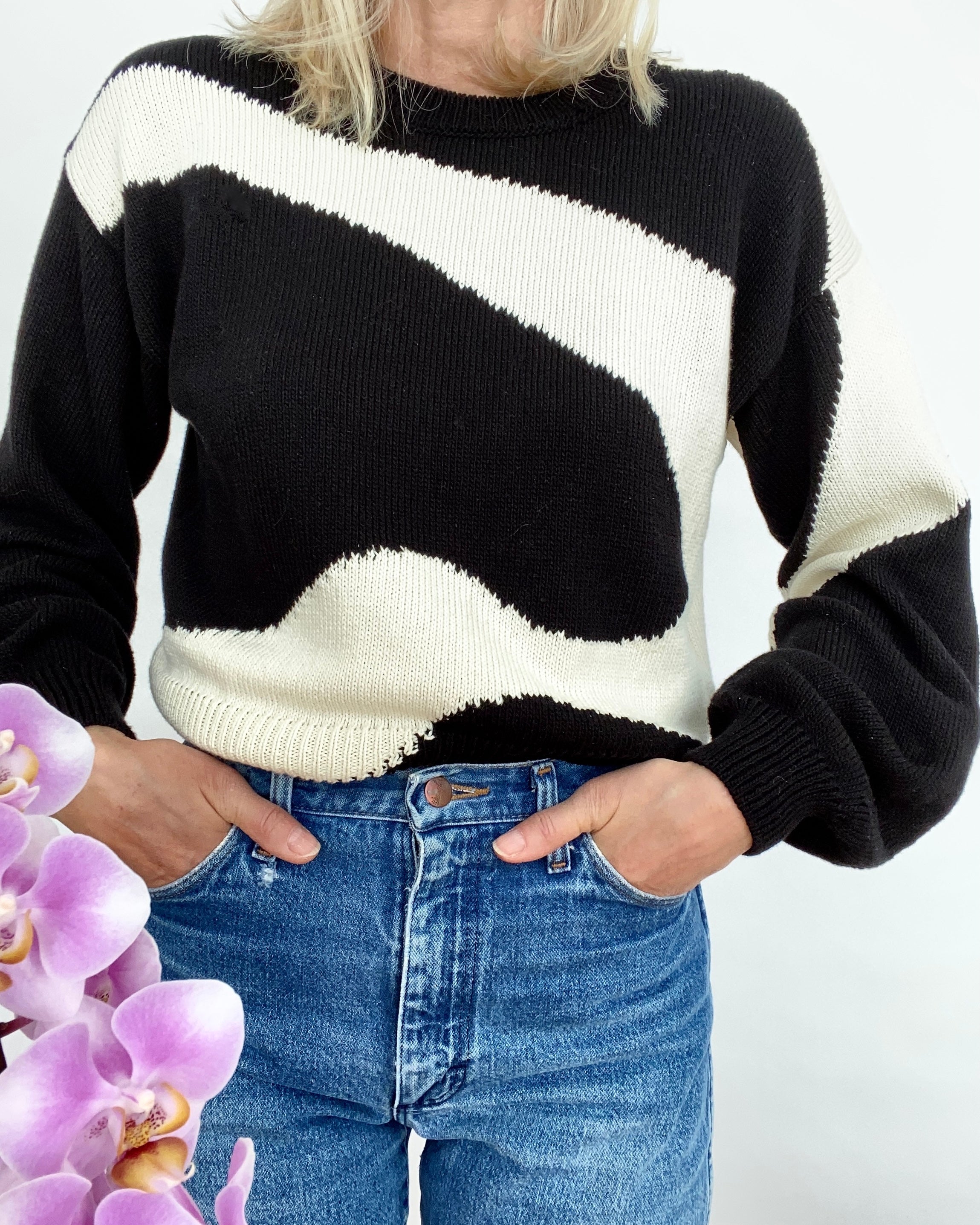PALOMA WOOL Black Pin Sweater