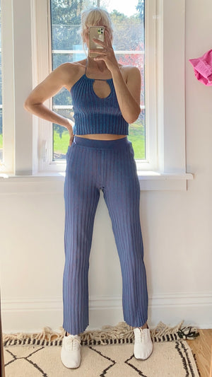 PALOMA WOOL FROMTHE Rib Pant Blue