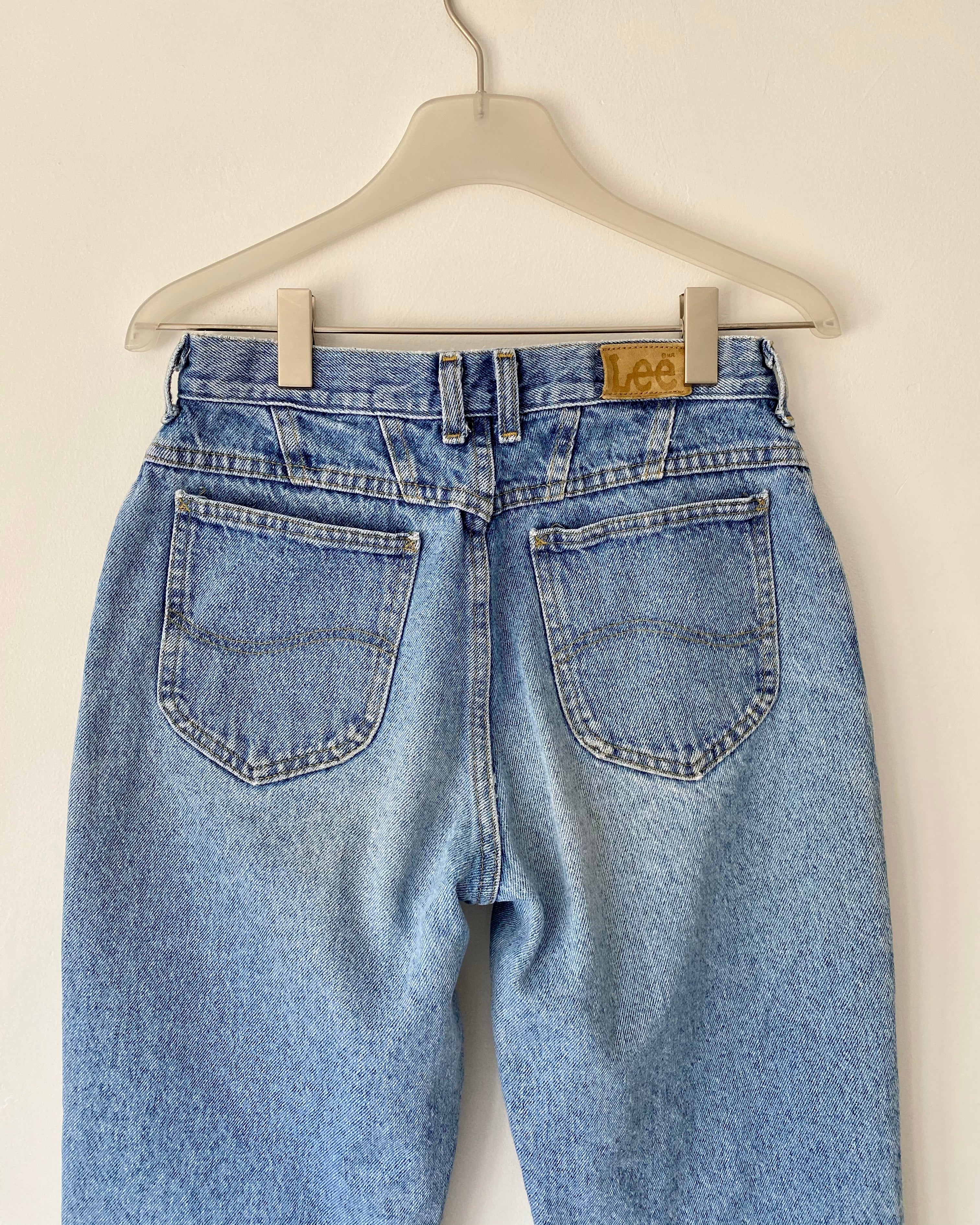 Vintage LEEs Made in USA Light Wash Jeans size 29