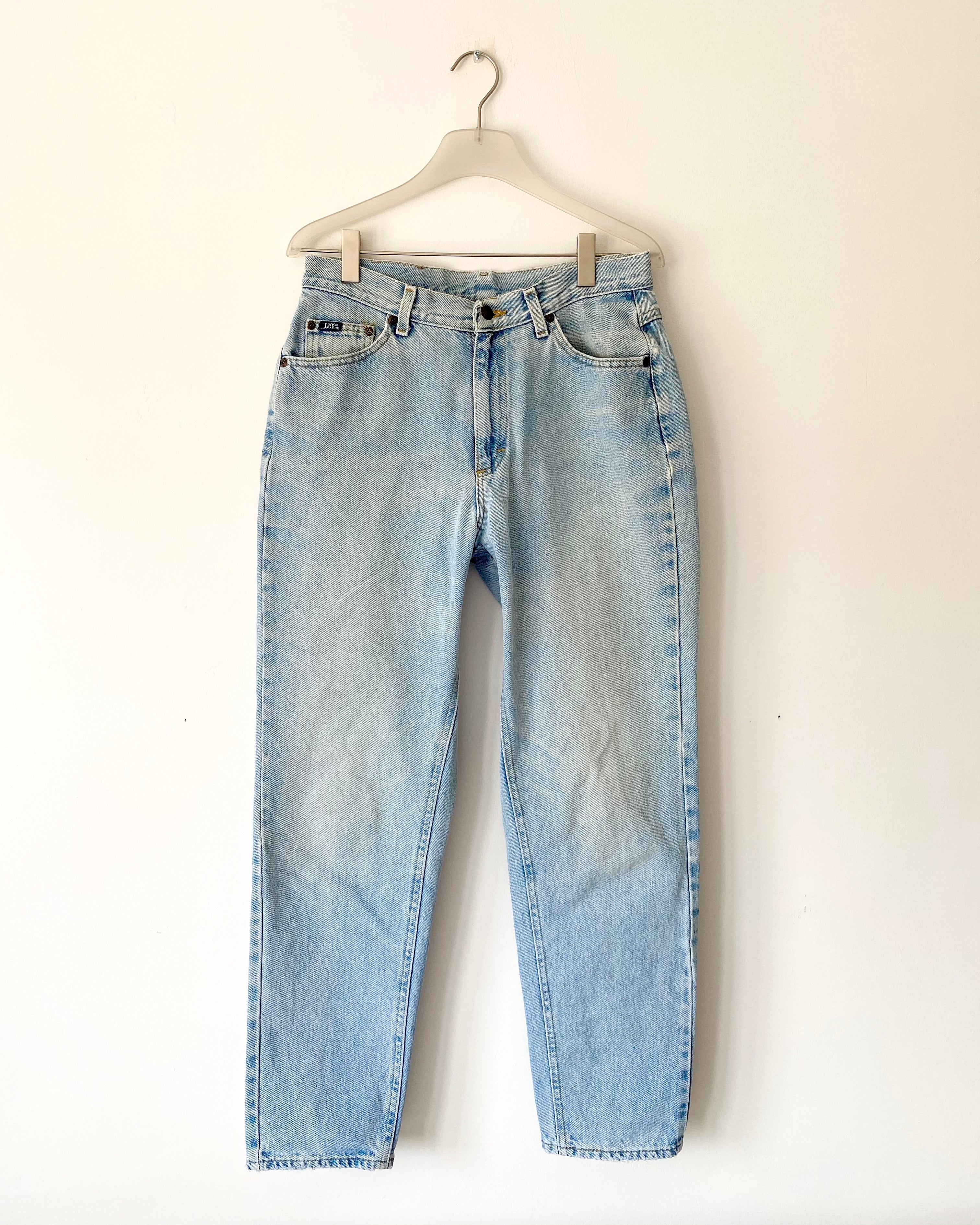 Vintage LEEs Made in USA Light Wash Jeans size 28